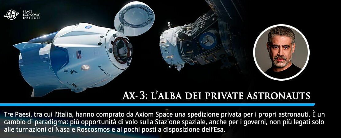 AX-3 L'ALBA DEI PRIVATE ASTRONAUTS