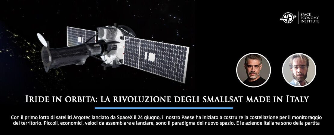 Iride in orbita: la rivoluzione degli smallsat made in Italy