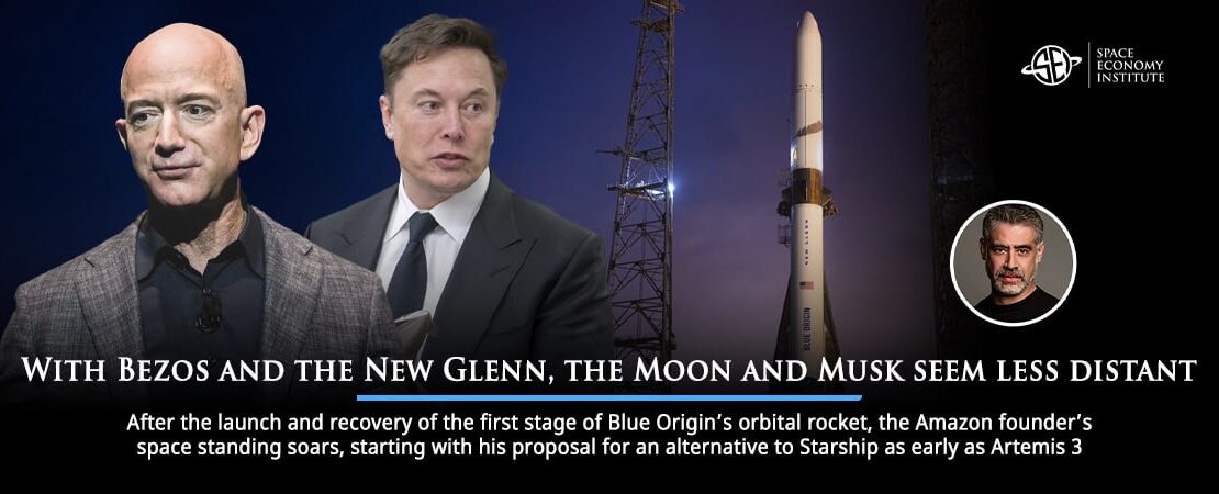 With Bezos and the New Glenn, the Moon and Musk seem less distant