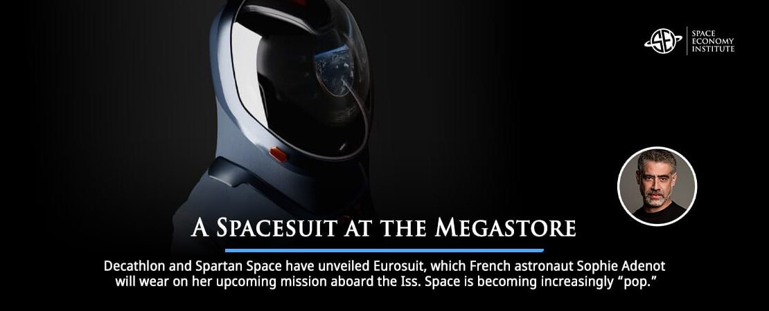 A spacesuit at the megastore