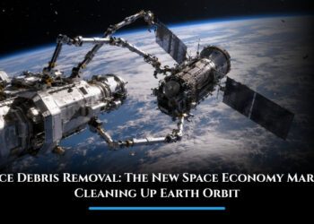 Space Debris Removal: The New Space Economy Market Cleaning Up Earth Orbit