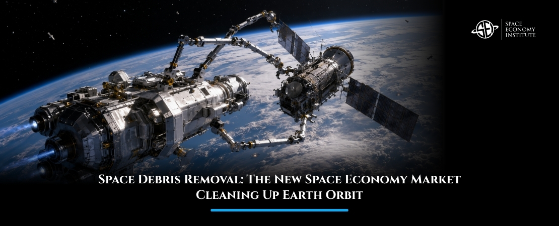 Space Debris Removal: The New Space Economy Market Cleaning Up Earth Orbit