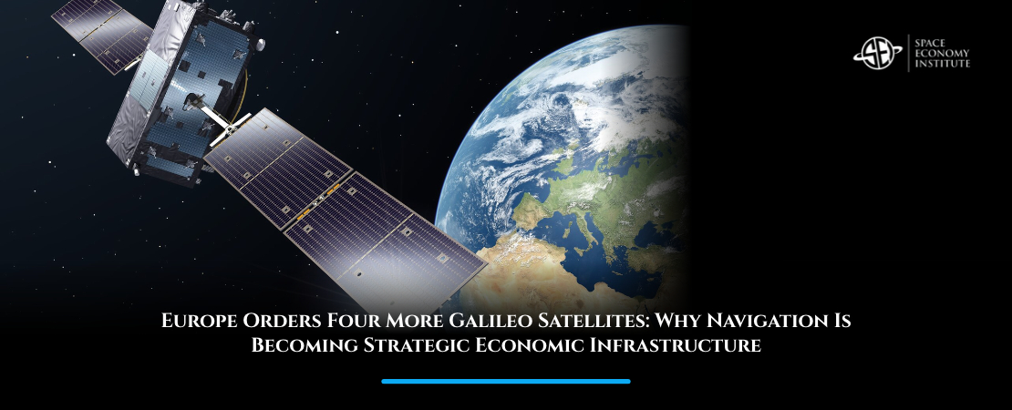 Europe Orders Four More Galileo Satellites: Why Navigation Is Becoming Strategic Economic Infrastructure